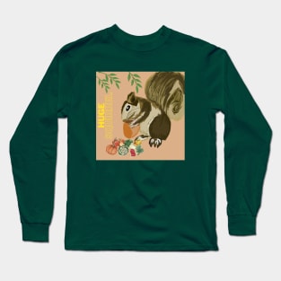 cute little squirrel Long Sleeve T-Shirt